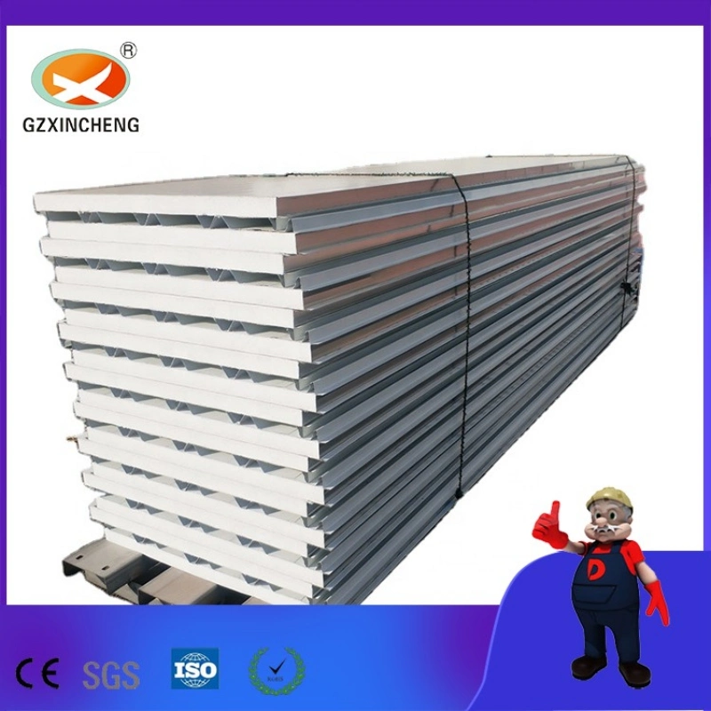 Low Cost and High Density Prefabricated 50mm/75mm/100mm/150mm EPS Sandwich Panel Partition Board