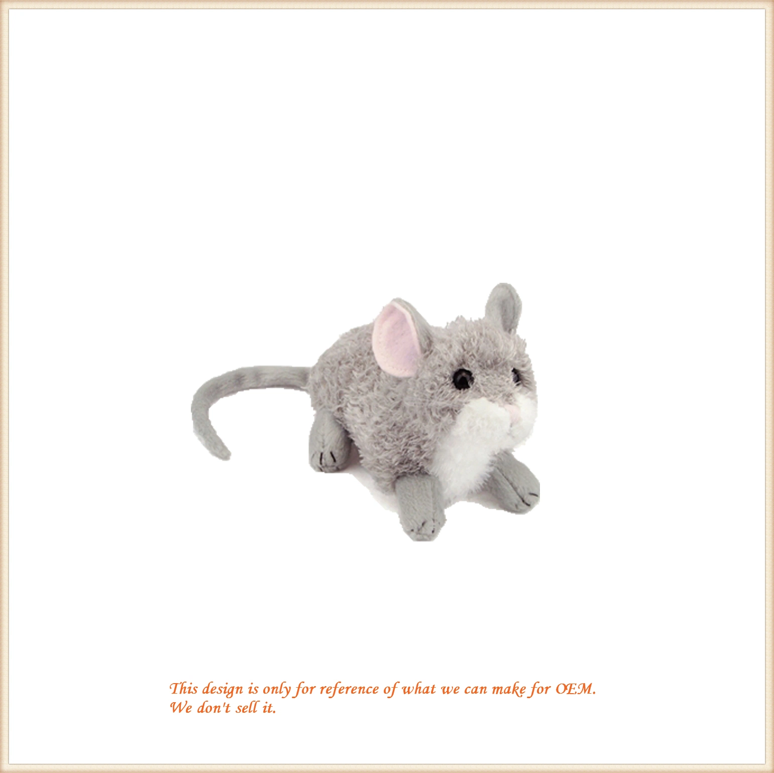 Plush Rat Stuffed Mouse Lovely Animal Doll for Kids