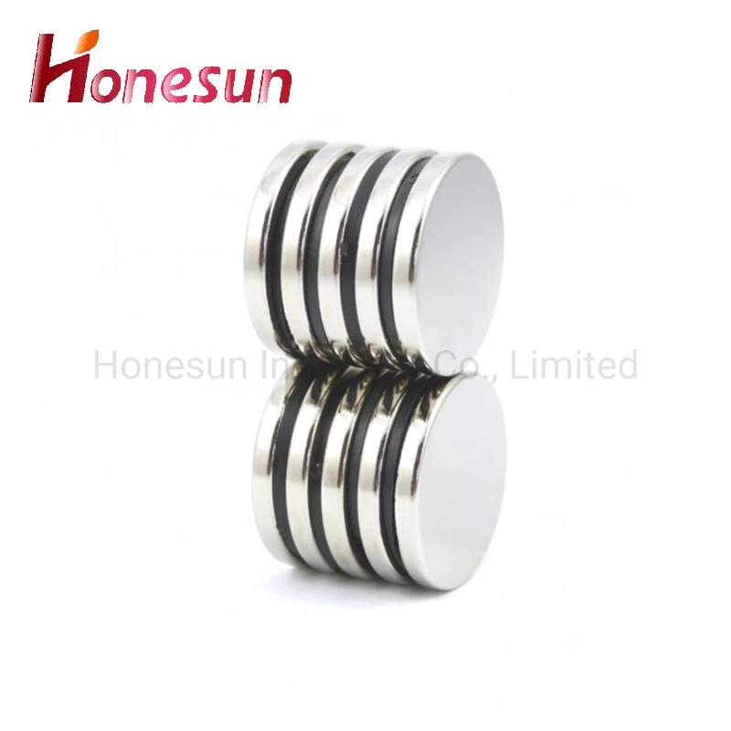 D8X2mm Disc Neodymium Magnet with Nickel Coating