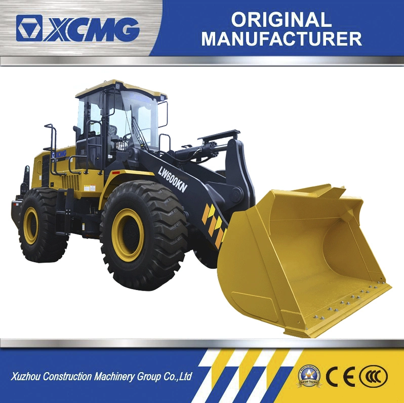 XCMG Construction Machinery Hot Sale Lw600kn Wheel Loader 6 Ton Tractor Front End Loader Price (more models for sale)