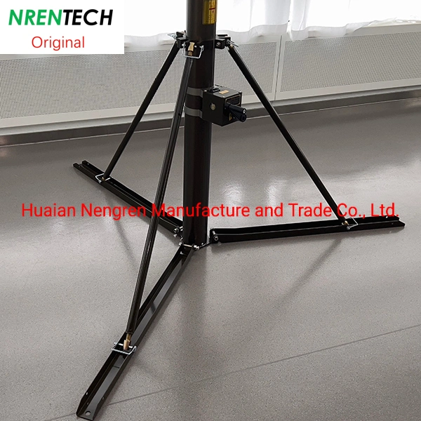 Manual Operation Telescopic Mast-6m Height-15kg Payloads-Aluminum Materials