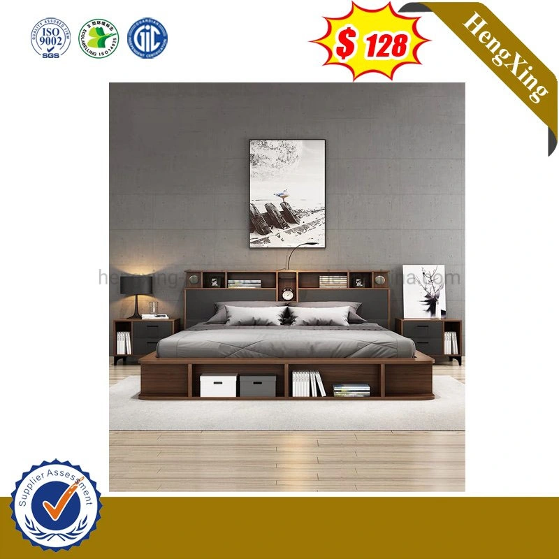 Nueva moda Home Hotel comercial de muebles tapizados litera cama dormitorio (UL-9ser121.2)