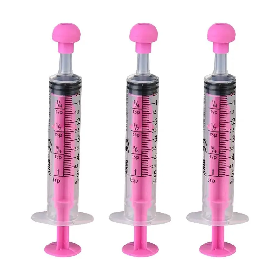 1 ml 3 ml 5 ml 10 ml 15 ml Bird PET Liquid Feeding Medicine Seringue orale en plastique de dosage