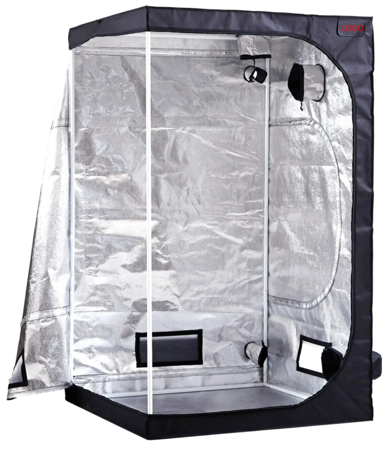 Horticulture Mylar Hydroponic Grow Tent pour la culture de plantes d'intérieur de différentes tailles.