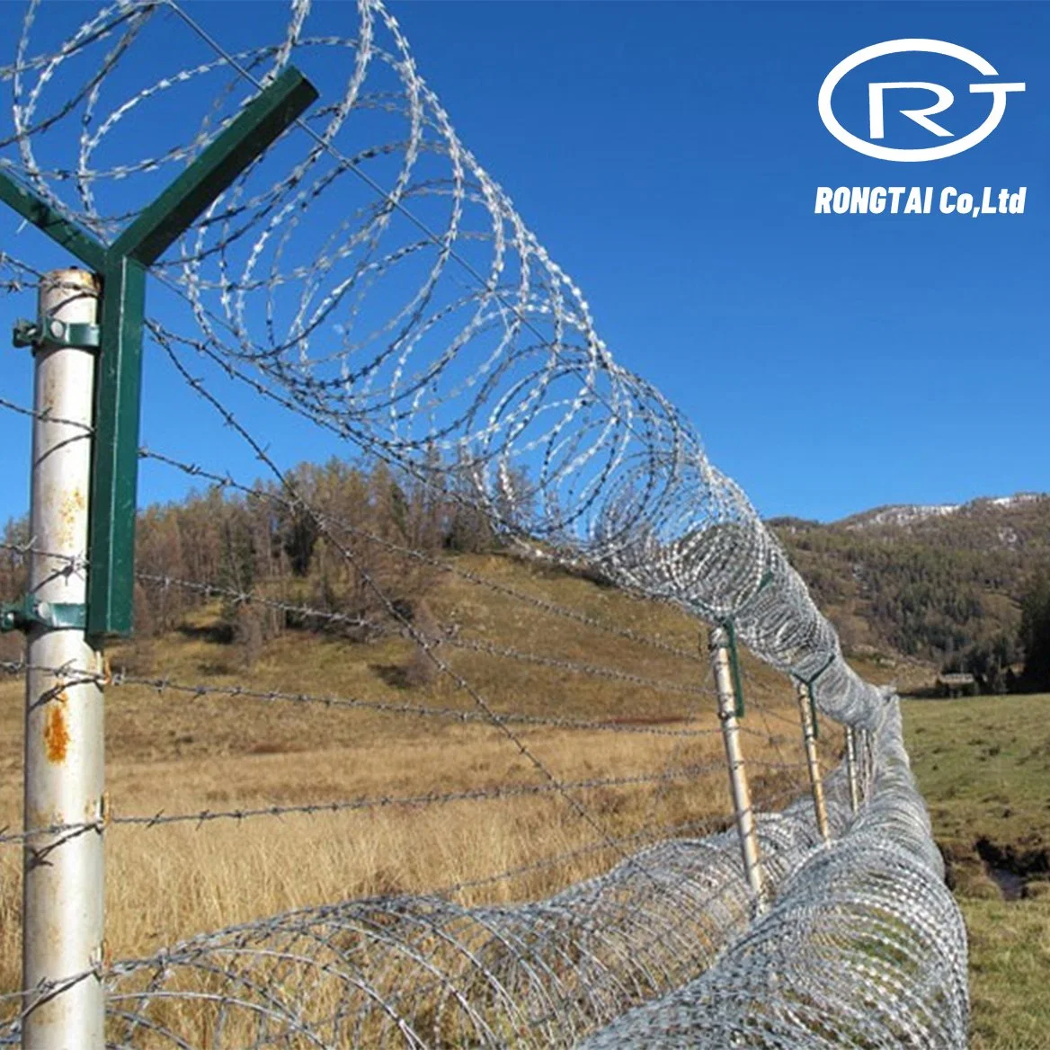 Razor Blade Barbed Wire Galvanized Razor Barbed Wire Mesh