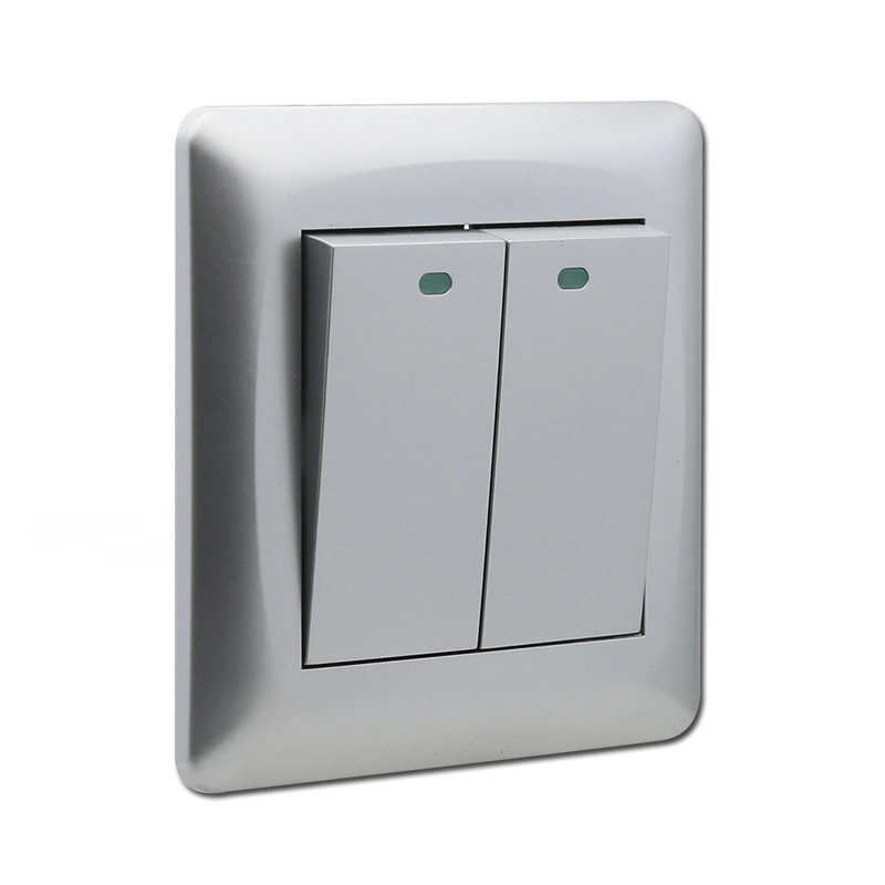 2 Gang PC Electric Switch (PCT002)