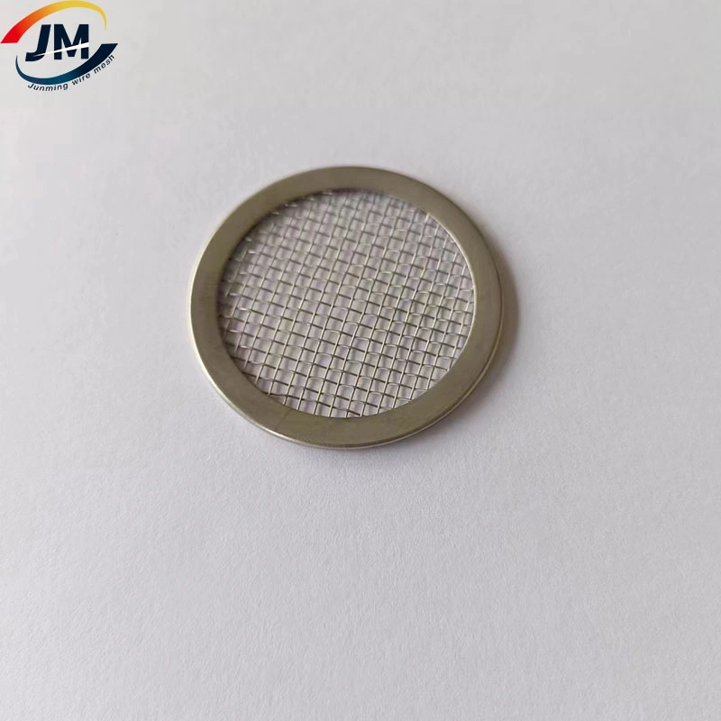 Double Layer Woven Sieve Wire Screen for Water Coffee Treatment/304 316 Porous Stainless Steel Copper Brass Round Metal Sintered Filter Mesh Discs