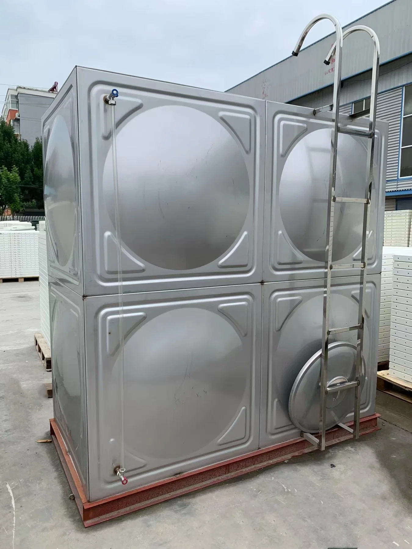 Ss 304 316 Food Grade Assembled Stainless Steel Water Tank