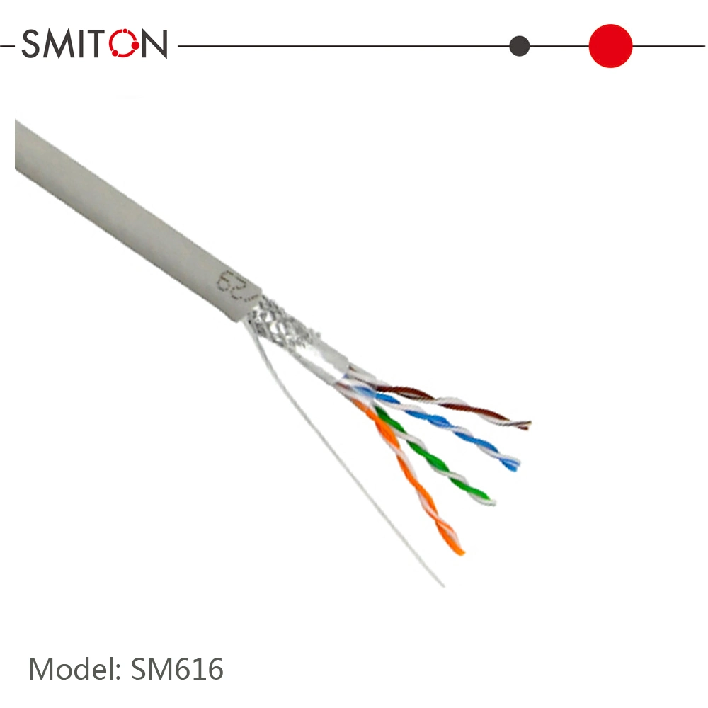 24 AWG de cobre SFTP Cat5 Cat5e de 305m de cable de red LAN