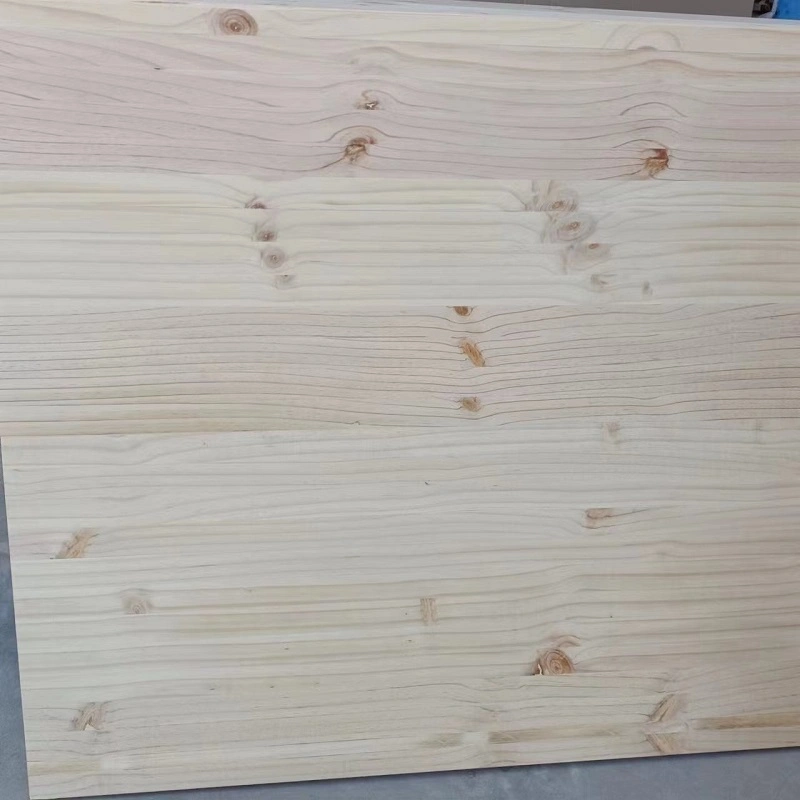 Eco Friendly 100% Solid Wood Pine Edge Glued Board for Building