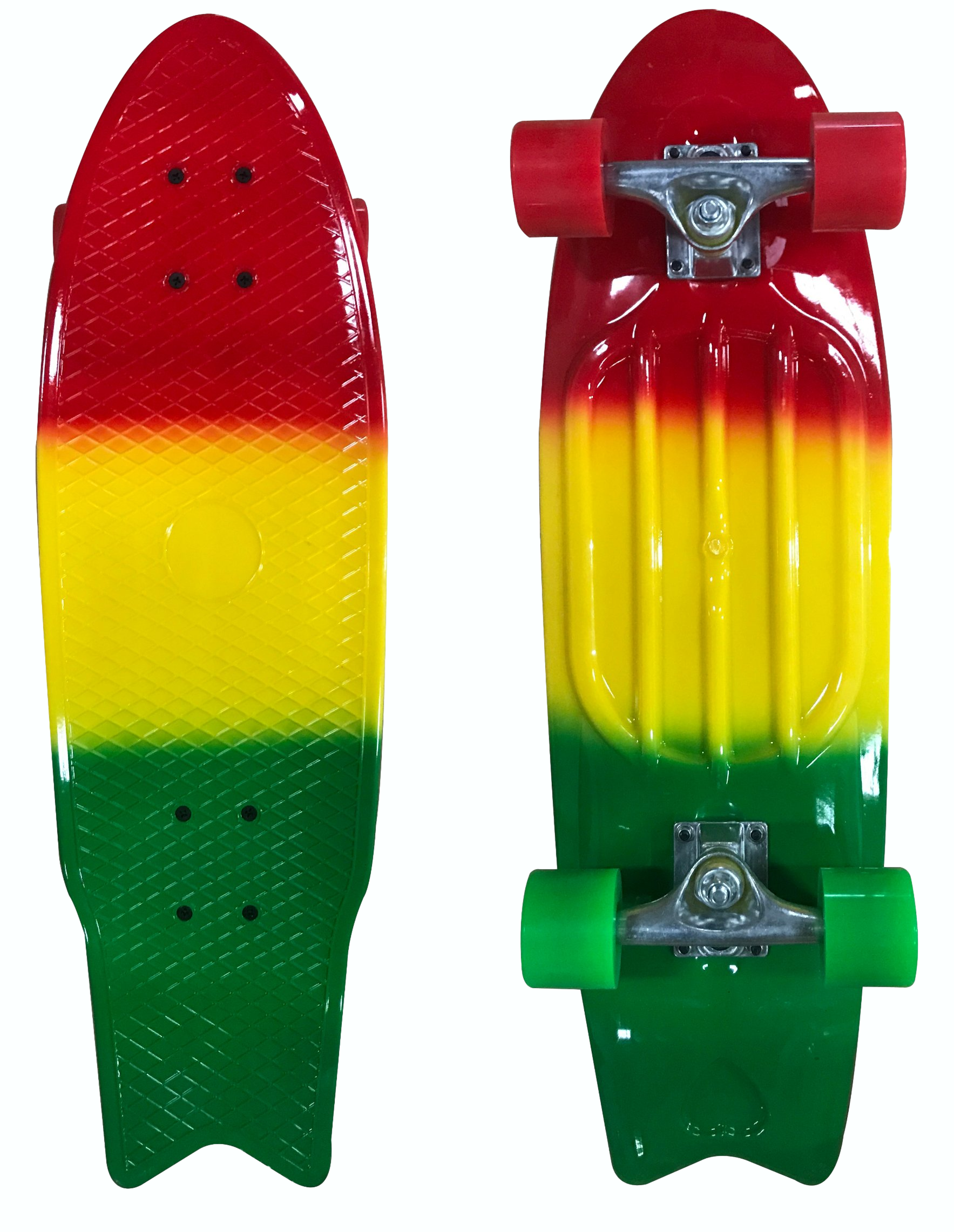 Compact Skateboard 22.5" Retro Plastic Mini Cruiser Skateboards (GS-SB-X1)