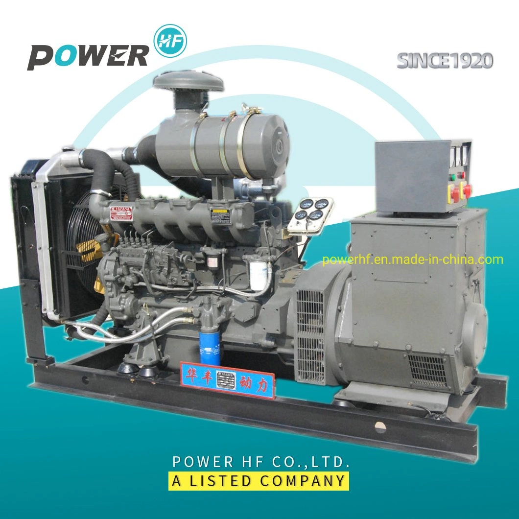 120kw Diesel Generator Set 150kVA Generator R6105izld7 Engine Electric Power Generator 150 kVA Water Cooled 3 Phases Open Frame Diesel Generator