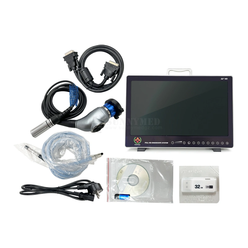 Sy-PS050 All in One LED Light Source and 1080 HD Monitor Endoscope Camera