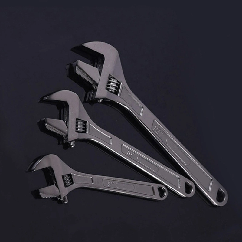 Metric Carbon Steel Adjustable Hand Wrench