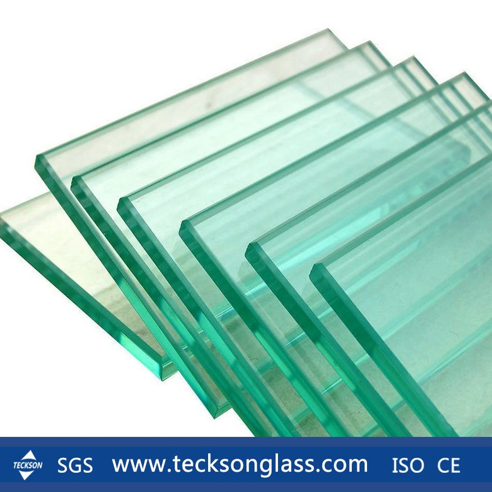 6mm Lámina de vidrio flotado transparente para ventanas de construcción