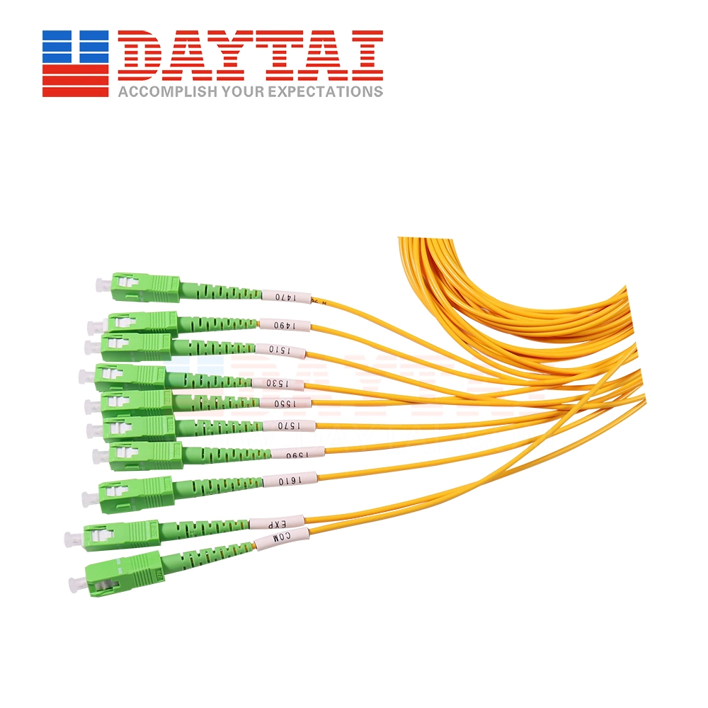 Dispositivo divisor 4 8 16 18 Canais DWDM CWDM Wdm Mux Demux Módulo com Pacote de ABS CWDM multiplexador CWDM