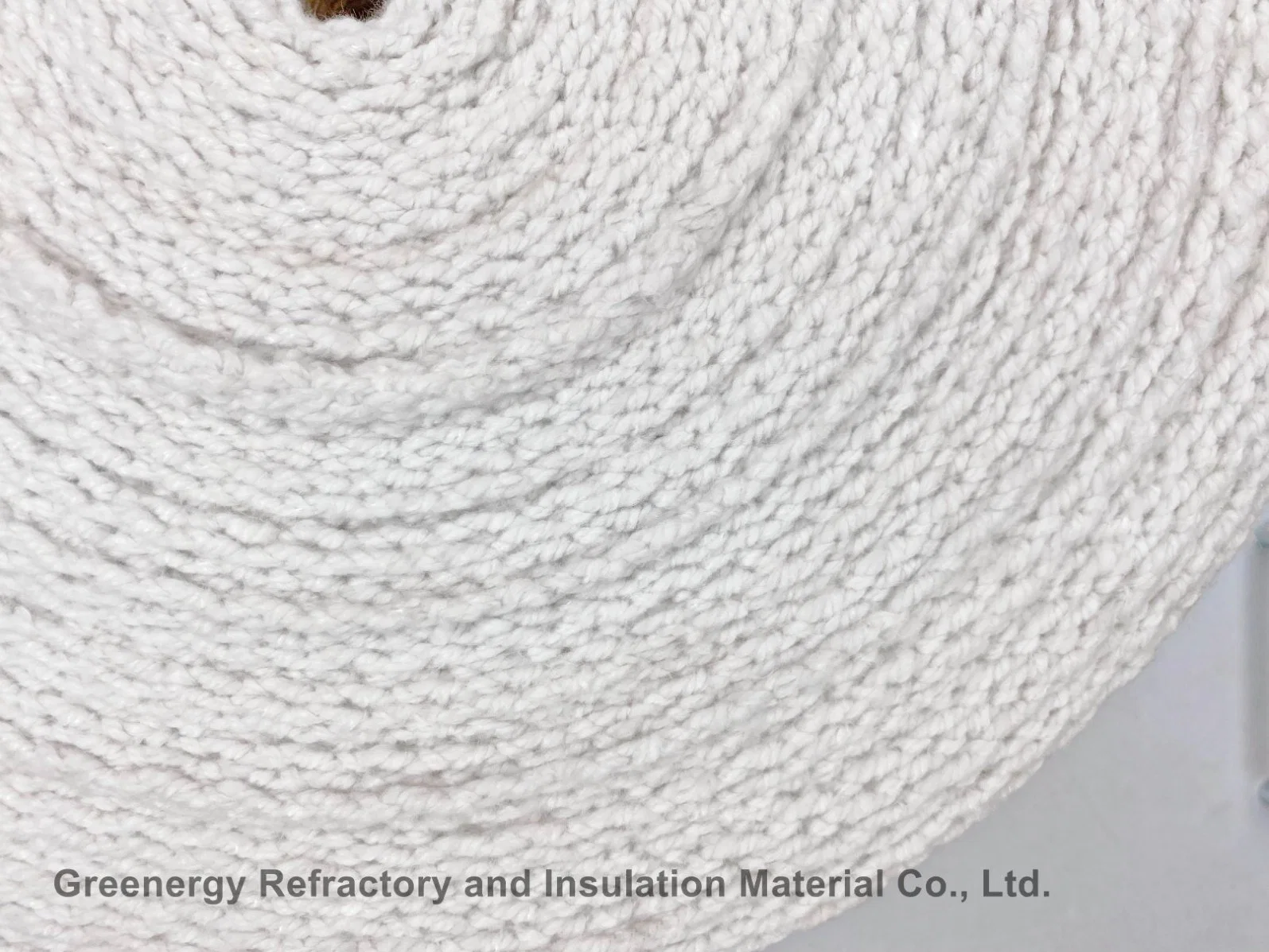 Greenergy 1260c Fibre Mineral Wool Textiles Ceramic Fiber Tape for Pyrolyzer Brick Wall Expansion Joints Sealing with Ss Steel Wire