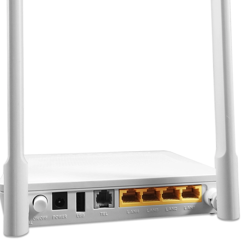 Высококачественный Hg8145X6 4ge 1tel 1USB 4ports сетевой блок GPON XPON EPON ONT 5dBi WiFi для модема в режиме реального времени