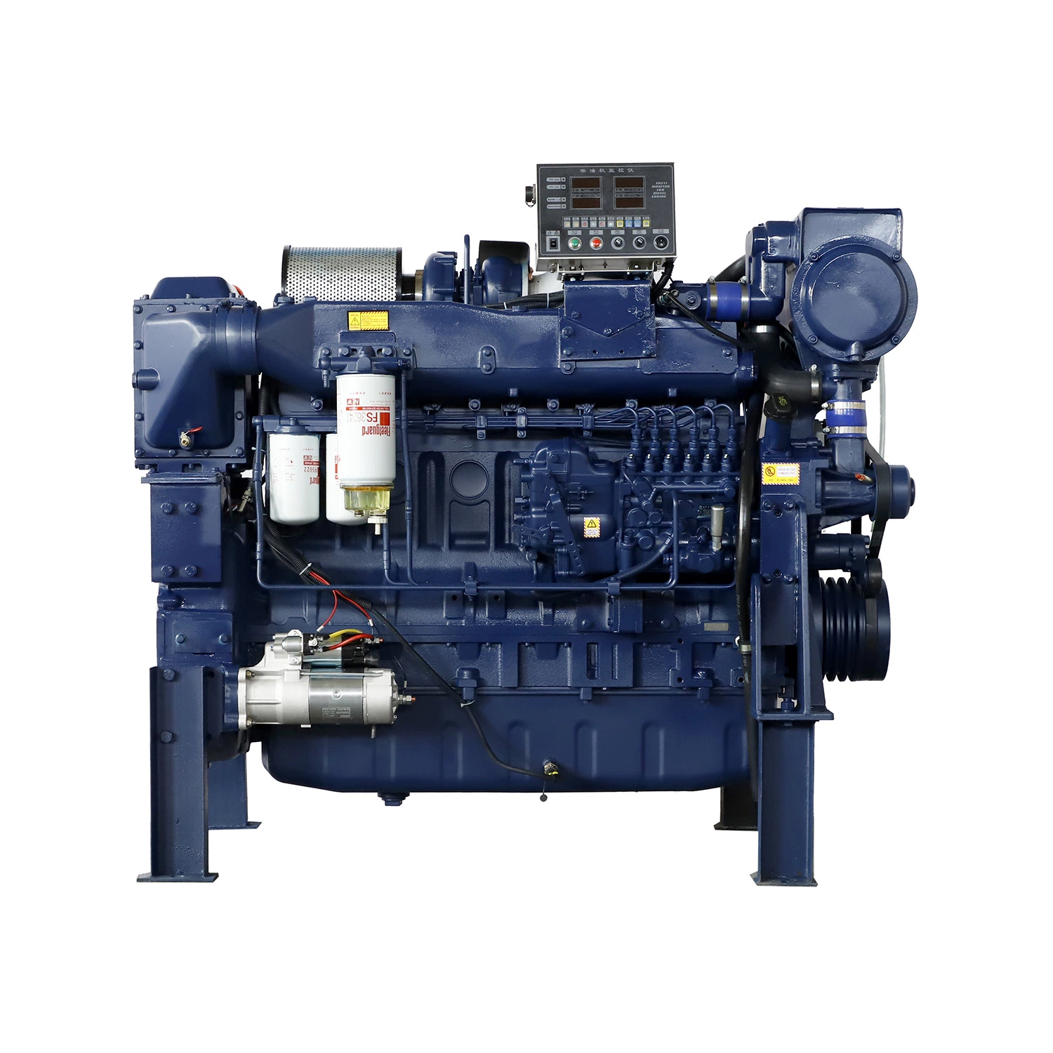 375HP Marine Diesel Engine 6 Cylinders 4- Stroke Direct Injection and Dry Liner for Boats and Ships