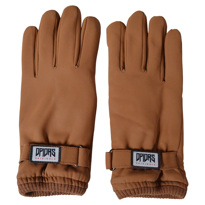 Polyester on The Outside and Velvet on The Inside Touchscreen Winter Warm Gloves