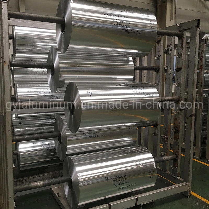 Factory Aluminum/Aluminium Foil Coil 1235/8079/8011/8021/3003-O for Flexible/Food/Pharmaceutical/Snack/Chocolate/Household/Container/Lidding Packaging/Tinfoil