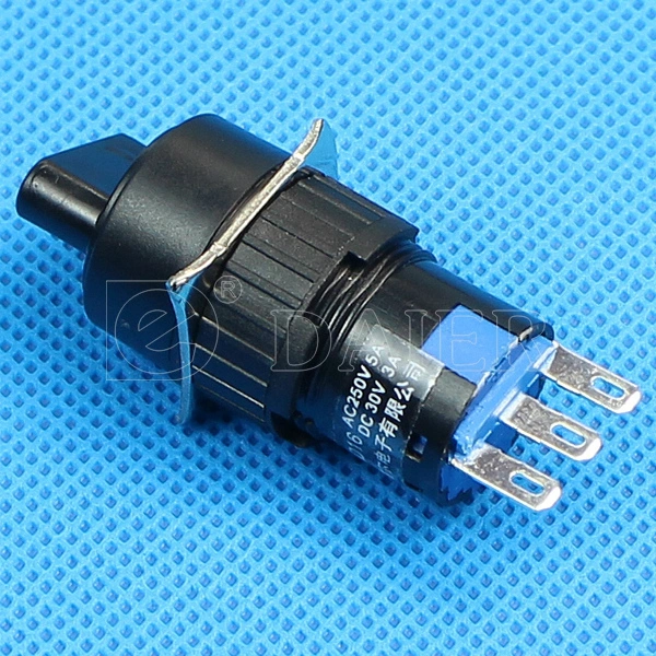 3A 250VAC on on 3pin Knob Selector Rotate Switch Push