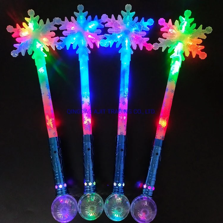 Christmas Gifts for Kids Magic Snow Shaped LED Stick