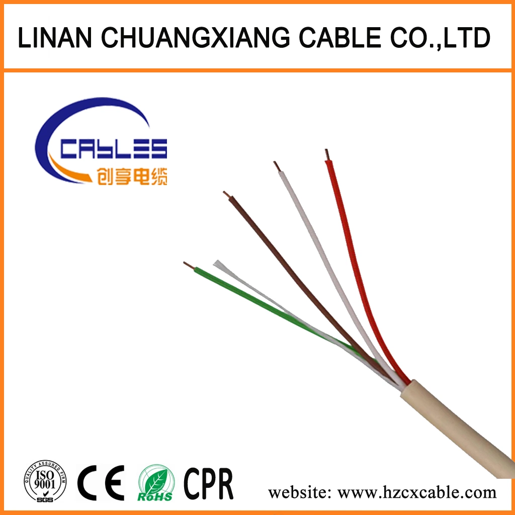 China Hot Sale Indoor Telephone Cable with ISO CE RoHS Sample Free Communication Cable Data Cable Cu/CCA/CCS Copper Clad Steel