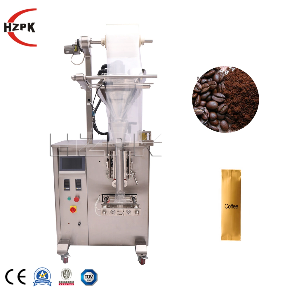 Hzpk Auto Small Chilli Pouch Bag Forming Packaging Machine