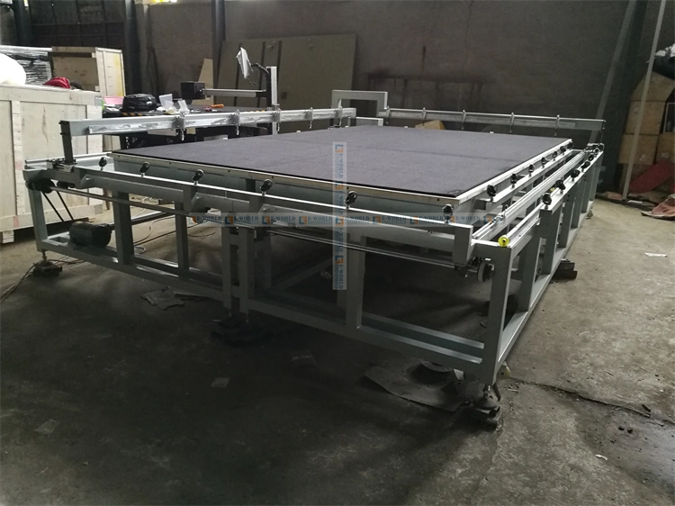 High quality/High cost performance  Air Floating Tilting Semi-Automatic Manual Glass Cutting Table