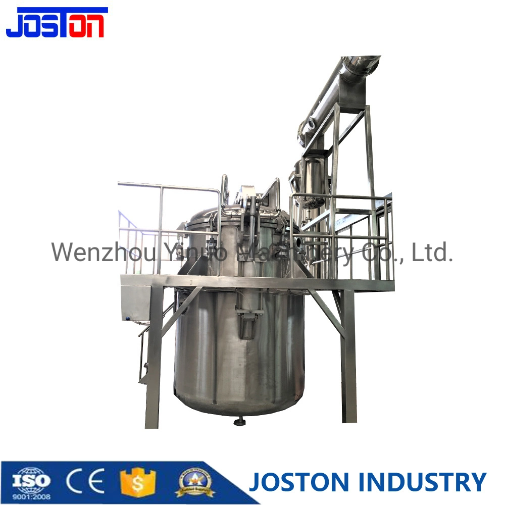 100L-10000L Stainless Steel Collagen Minerals Filter Separate Concentrator Basket Type Pressure Extraction Machine