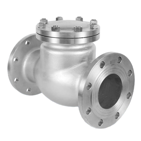 Swing Type Stainless Steel Check Valve Horizontal Check Valve H44W-16p DN200