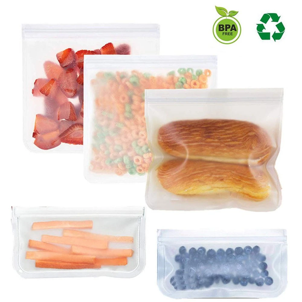 Mayorista/Proveedor de la fábrica de alimentos transparente sin BPA congelador Zipper bolsas de sellado