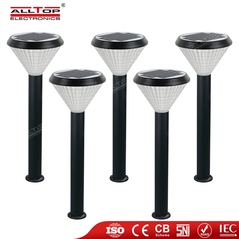 Alltop New Product IP65 Waterlawn حديقة حديقة فناء 20 واط ضوء LED للحديقة الشمسية