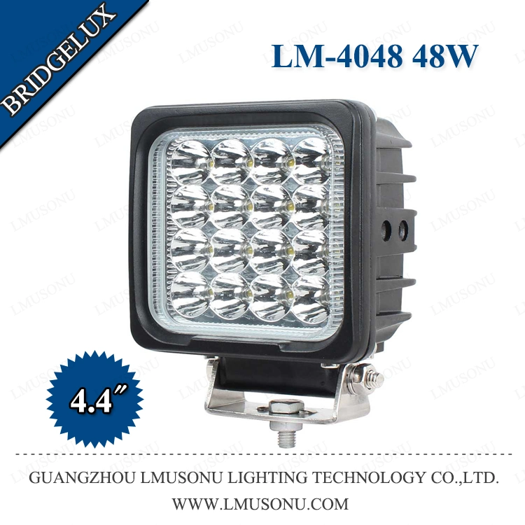 Car Light 48W 4" Square Heavy Duty LED Work Lamp