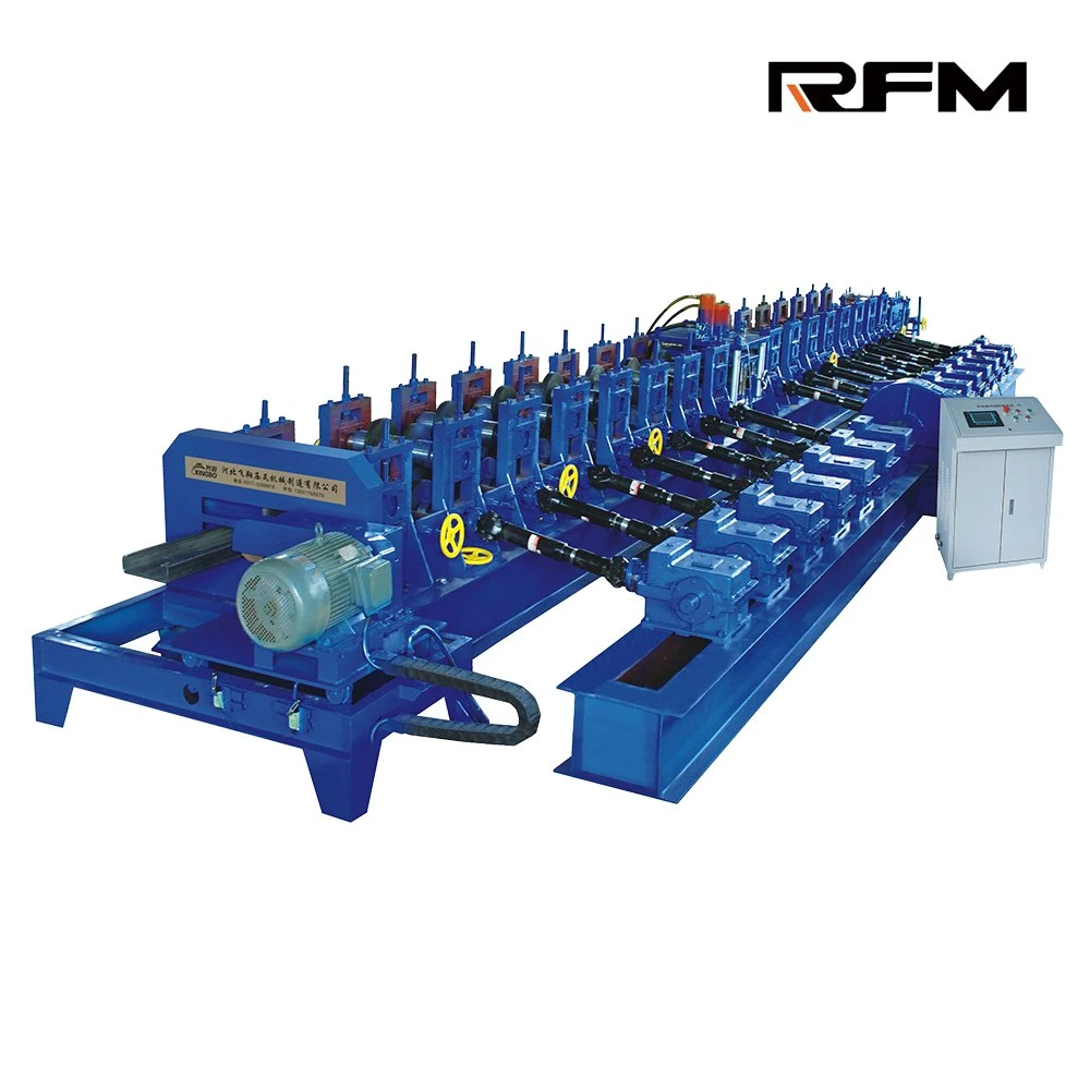 Hot Selling High-Precision Steples Shearing Automatic Type Change CZ Purlin Roll Forming Machine