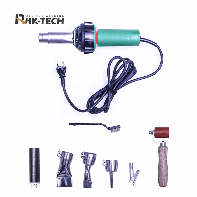 RHK Industrial Solder Pipes 1600W PVC Floor Sheet Portable Mini Pistola de calentamiento de aire caliente de plástico para soldadura