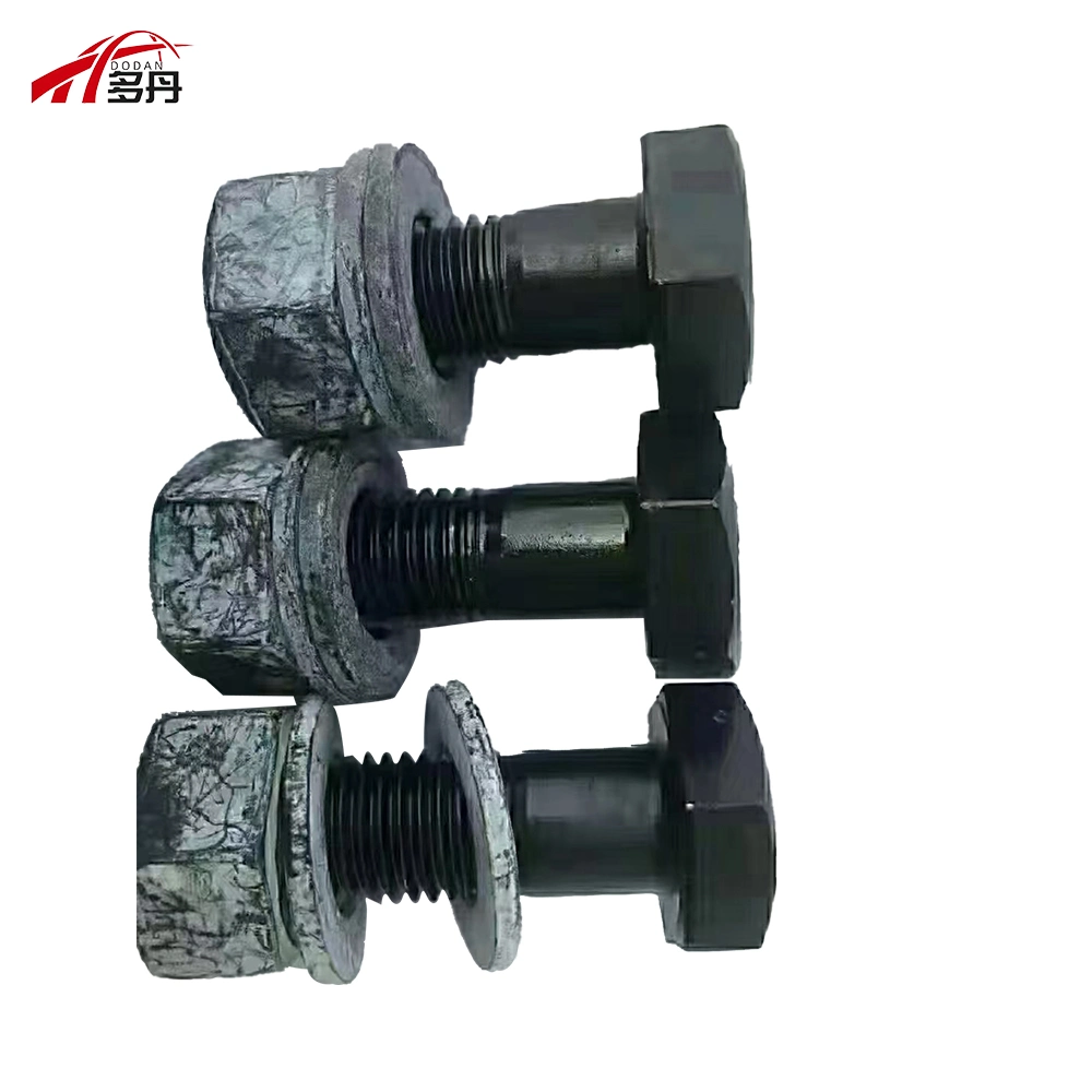 High Tensile Strength Grade 10.9 12.9 Fastener Galvanized/Black Oxide/Zinc Plated Steel Heavy Hex Bolt