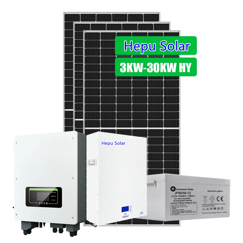 10kw 30kw a 50kw off-Grid de sistema de energía solar/Home Panel solar de 10kw Kit