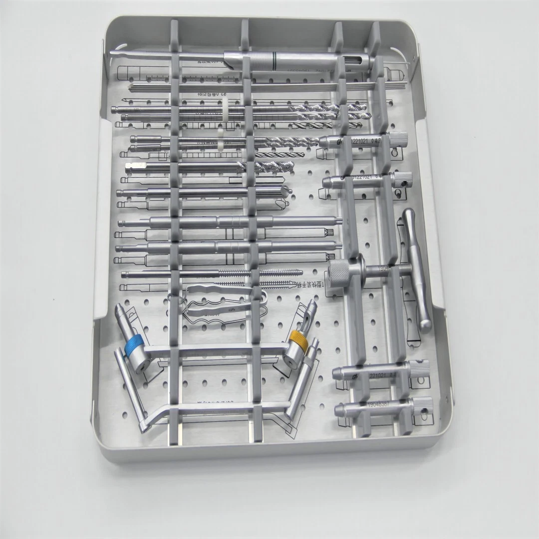 Instrument Set Upper Limb Locking Plate Used in Orthopedic Surgery