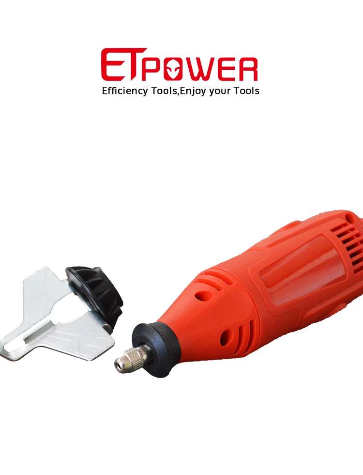 Mini Etpower Rebarbadora prático com fio eléctrico Faça polimento ferramenta rotativa acessórios multifunções