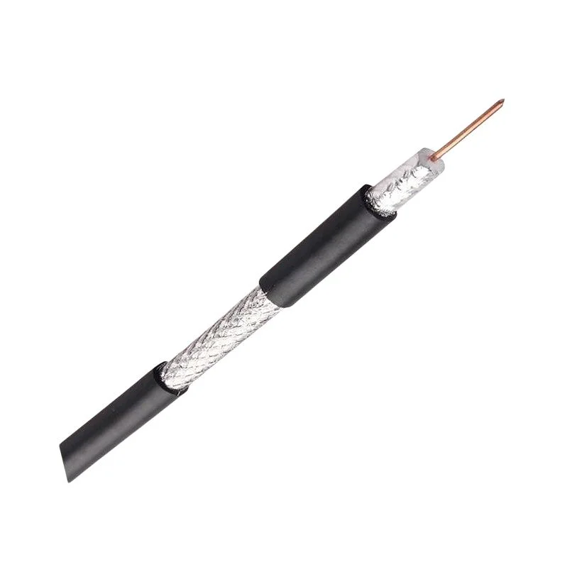 Best Quality High Performance RF Low Loss Coaxial Cable Manufacturer LMR400 Coaxial Cable Widely Used in Telecommunications Systems