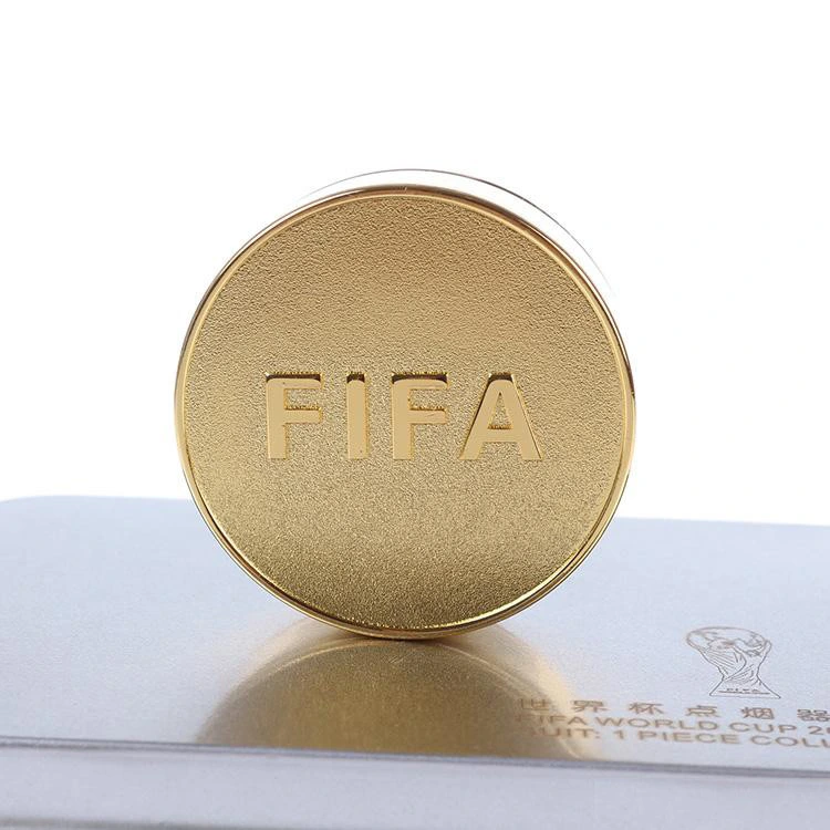 Brand New World Cup Electric Coin USB Cigar Lighter