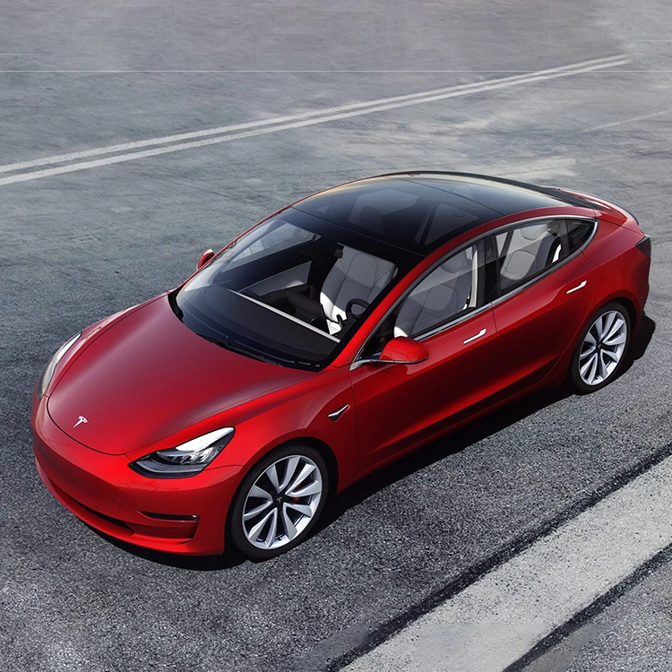 Красивый вид электромобиль Tesla model3 Безопасность 5 мест просто Внутреннее новое электромобиль SUV в наличии в наличии Цена подержанного автомобиля в Китае