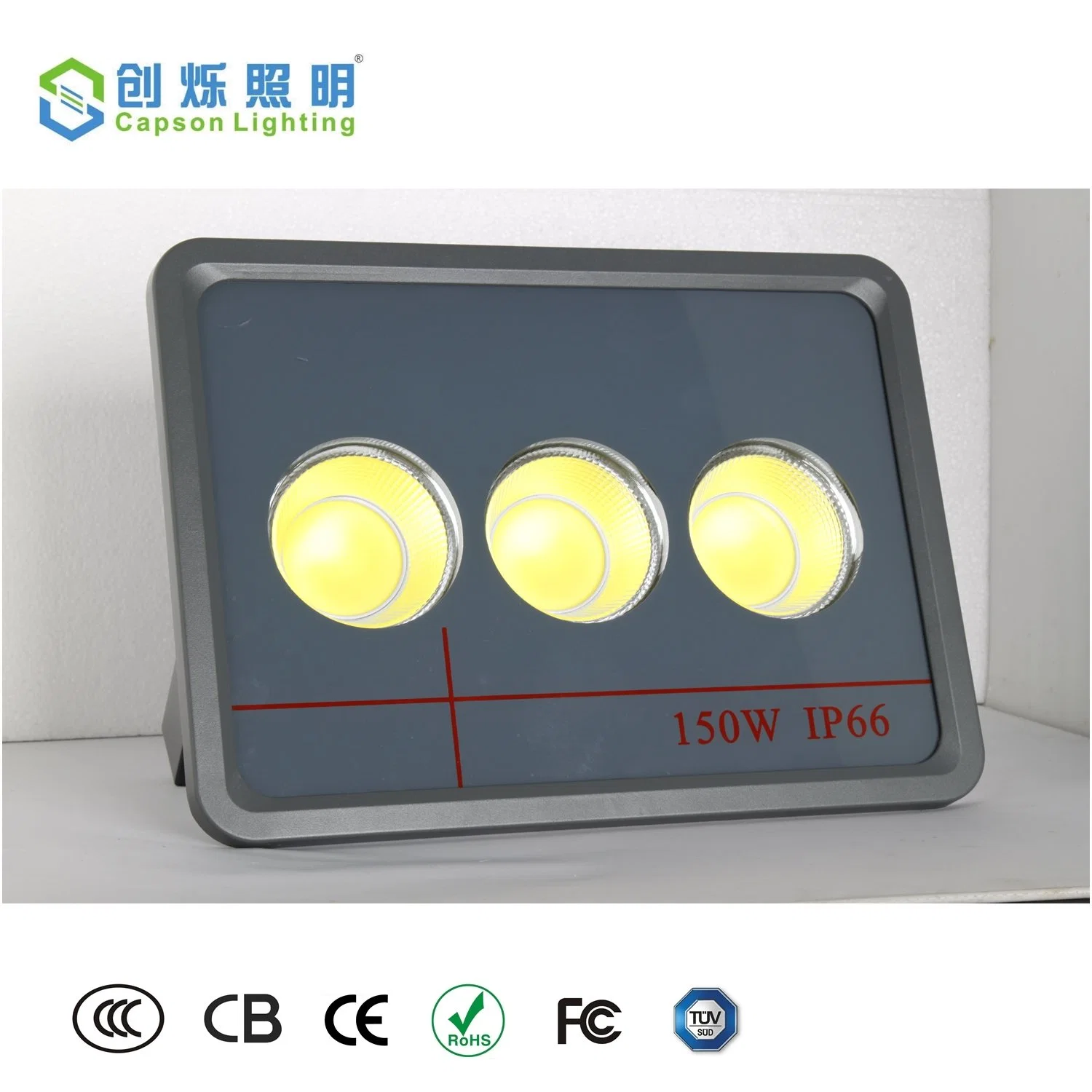 Slim Type IP66 Outdoor COB LED Flood Light 150W