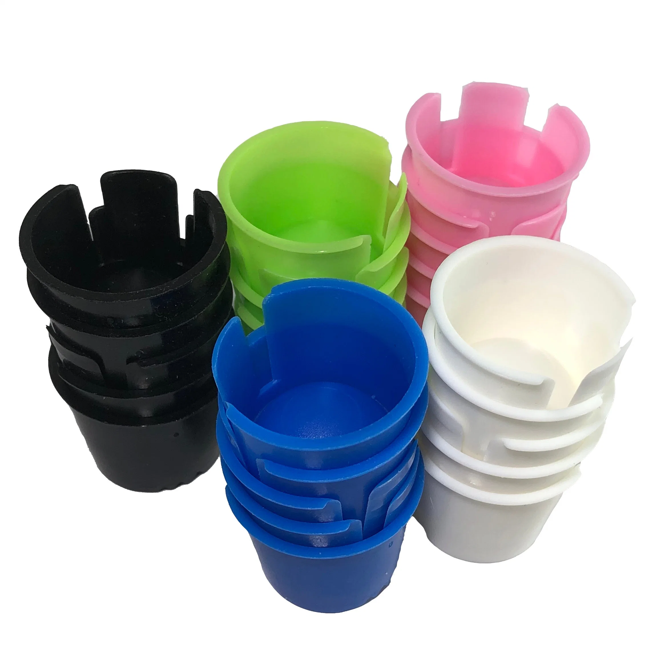 100pcs/Caja desechable Colorful plástico Dental mezcla Dappen taza de plato