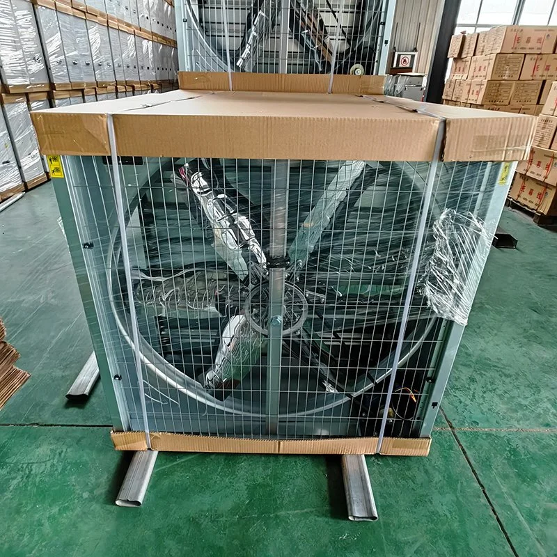 50 Inch Large Industrial Chicken Poultry Farm Equipment Greenhouse Shutter Box Type Axial Flow Exhaust Fan Cooling System