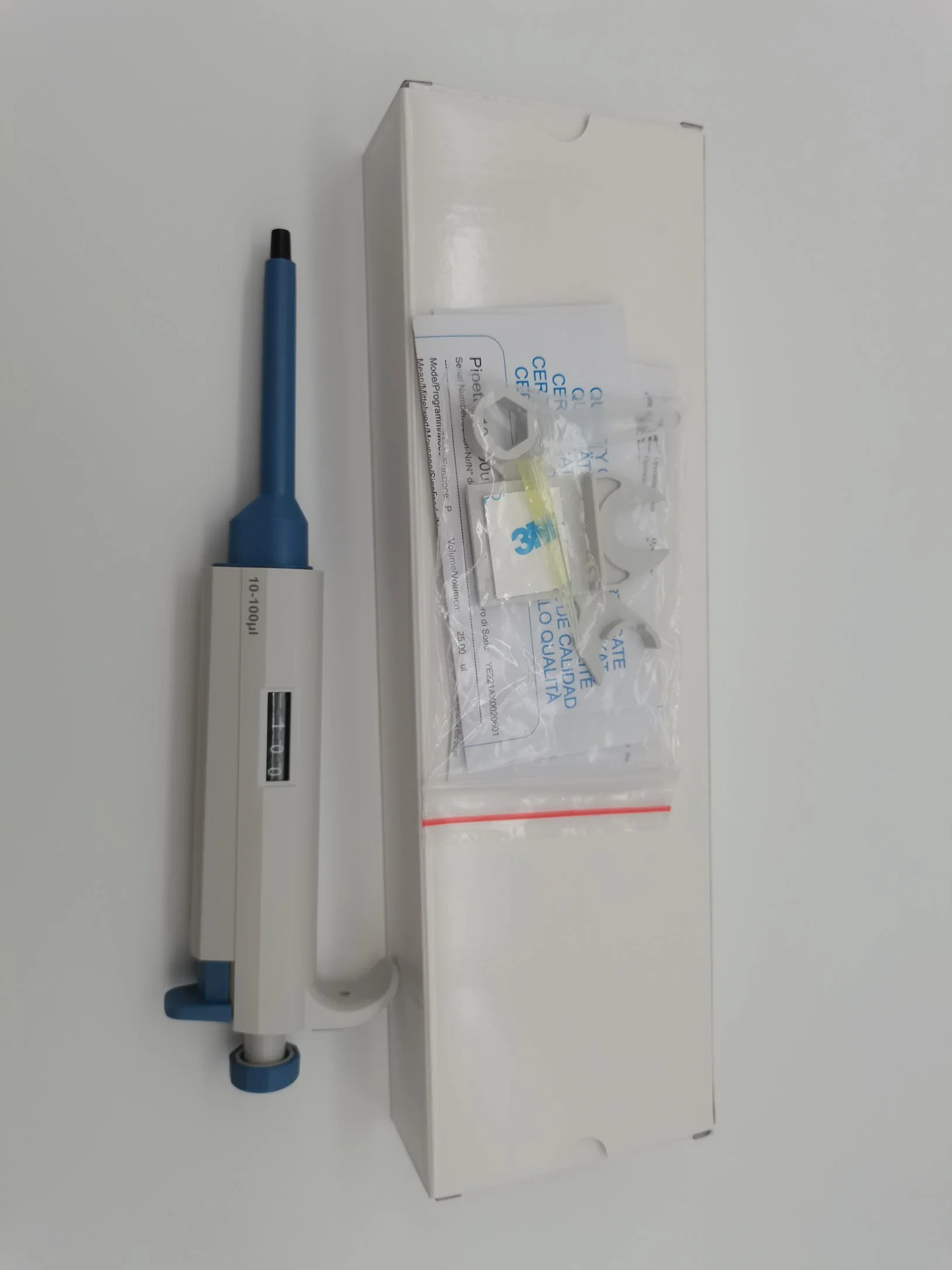 Toppette Laboratory Single Channel Pipette Adjustable Volumn