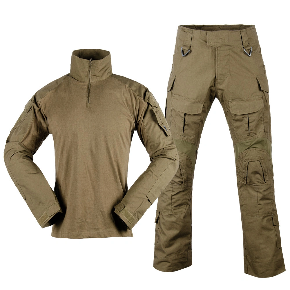 Negro CP Camuflaje Color de combate al aire libre Ocio G3 Frog uniforme Traje