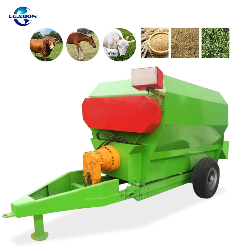 Mixed Silage Grass Cutter for Farm Animal Tmr Corn Straw Feed Crusher Mixer